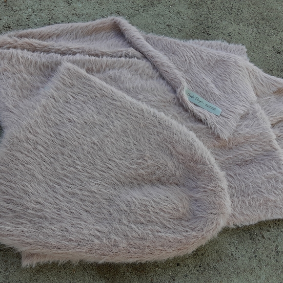 NWOT Charlie Paige Blush Pink SOFT Scarf & Hat - Picture 8 of 8